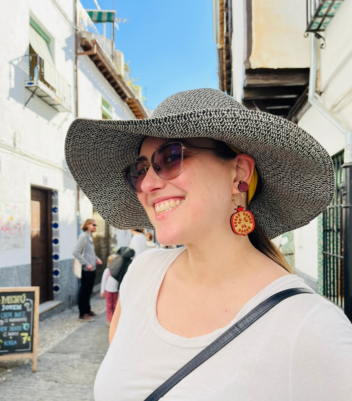 pomegranate hoops